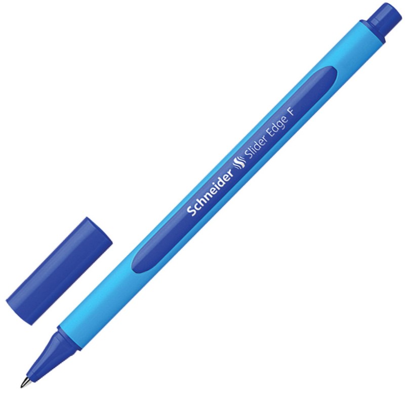 Ручка шариковая Schneider Slider Edge F синяя трехгран. 0,4мм (10шт/уп)